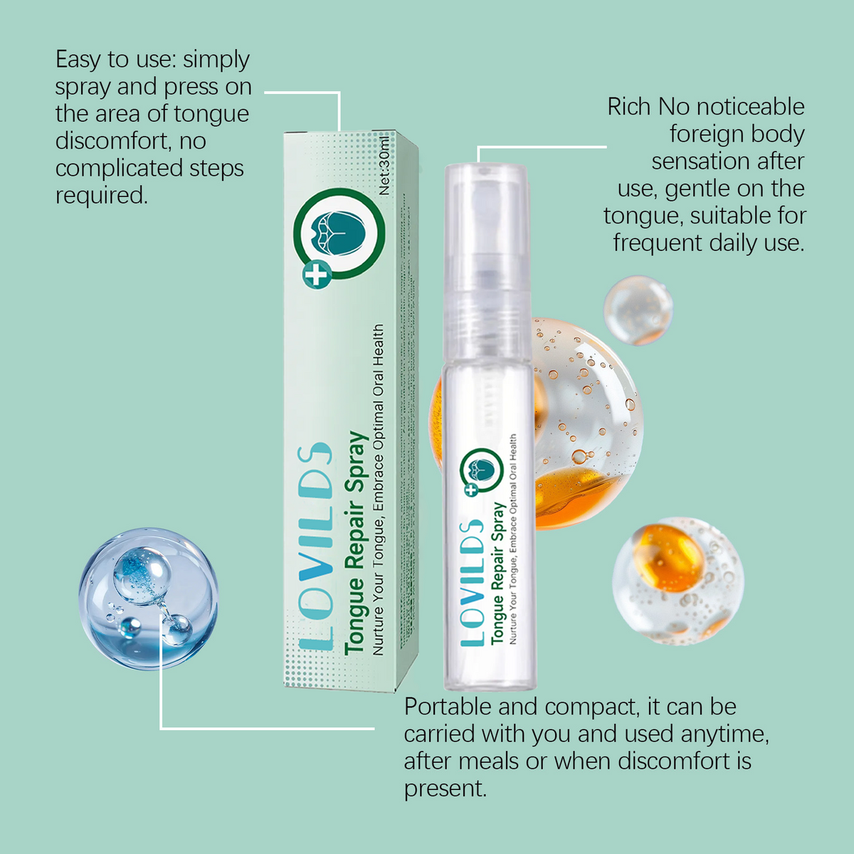 Tongue Repair Spray