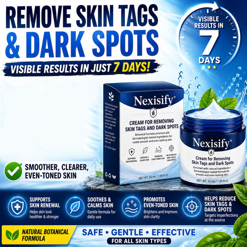 Nexisify® Advanced Correcting Cream for Skin Tags, Moles & Spots – 7‑Day Painless & Scar‑Free – Advanced Care for Skin Imperfections