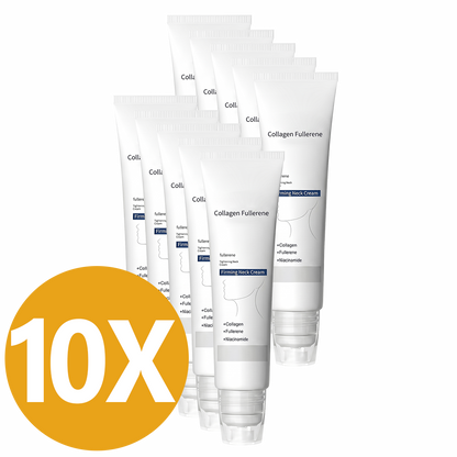 Roller Massage Neck Cream 🧴 Collagen & Hyaluronic Acid | Firms Neck, Reduces Wrinkles & Double Chin