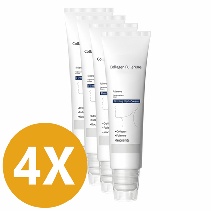 Roller Massage Neck Cream 🧴 Collagen & Hyaluronic Acid | Firms Neck, Reduces Wrinkles & Double Chin