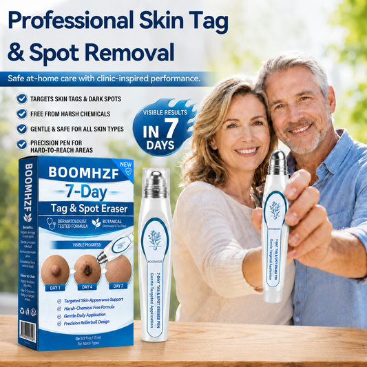 𝟕-𝐃𝒂𝘆 𝐒𝗸𝐢𝐧 𝐓𝒂𝗴 & 𝐒𝐩𝙤𝐭 𝐄𝐫𝒂𝐬𝙚𝐫 Painless & Scar-Free Advanced Imperfection Removal Rollerball Pen