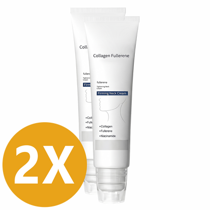 Roller Massage Neck Cream 🧴 Collagen & Hyaluronic Acid | Firms Neck, Reduces Wrinkles & Double Chin